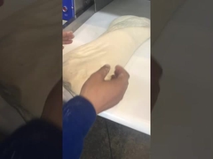 4KW Electric Regulated Dough Sheeter Machine Adjusted Thickness