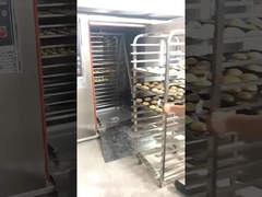 460*720mm Tray Szie 380v Rotary Gas Oven For Industrial Bakery Equipment