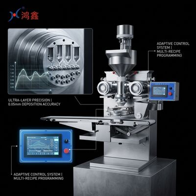 Labor Saving Automatic Cookie Line 60-120 Pieces Per Minute Fewer Operators Needed