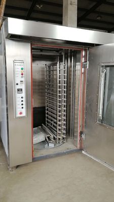 32 Trays 3N380V Rotary Oven Industrial Bakery Equipment