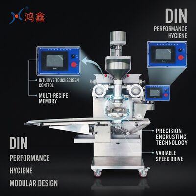 Frozen Cookie Dough Production Line Automatic Slicing 80-260 Pcs Per Min Servo Wire Slicer