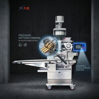 Frozen Cookie Dough Production Line Automatic Slicing 80-260 Pcs Per Min Servo Wire Slicer