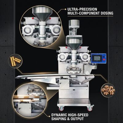 Frozen Cookie Dough Production Line Automatic Slicing 80-260 Pcs Per Min Servo Wire Slicer