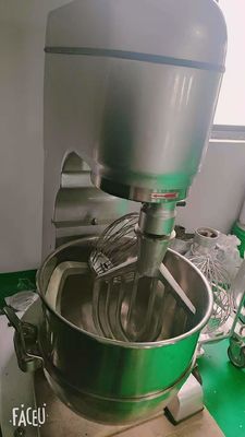 3KW 304 Stainless Steel 80L Planetary Egg Mixer