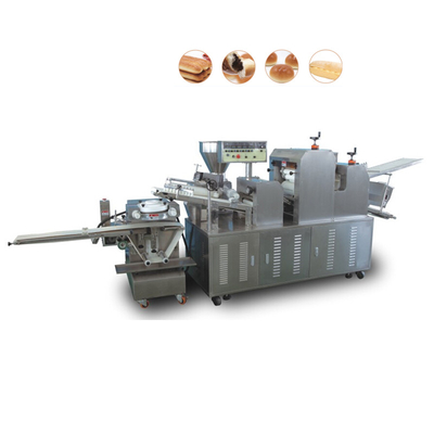 304 Stainless Steel European Bread Production Line With 6 Blades Cutting 3.5KW