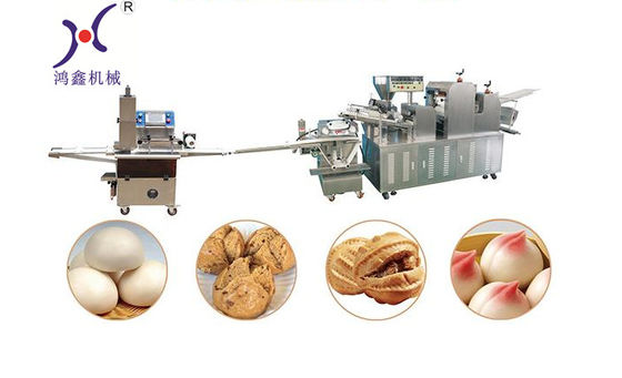SS304 Steamed Stuffed Bun Machine With Delta Inverter