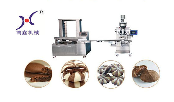 Delta Touch Screen Chocolate Cookies Forming Machine With Double Fillings