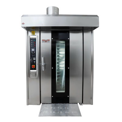 32 Tray Diesel Rotary Oven Industrial Bakery Equipment 304 Stainless Steel