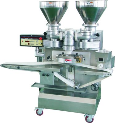 220V 110V 1Ph Automatic Food Encrusting Machine For Big Pie